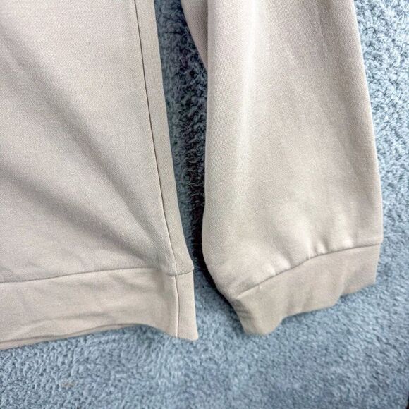 NEW Crown & Ivy 1/4 Zip Sweater Mens XXL Tan Blue Sweatshirt Outdoor NWT $60 - Picture 6 of 13